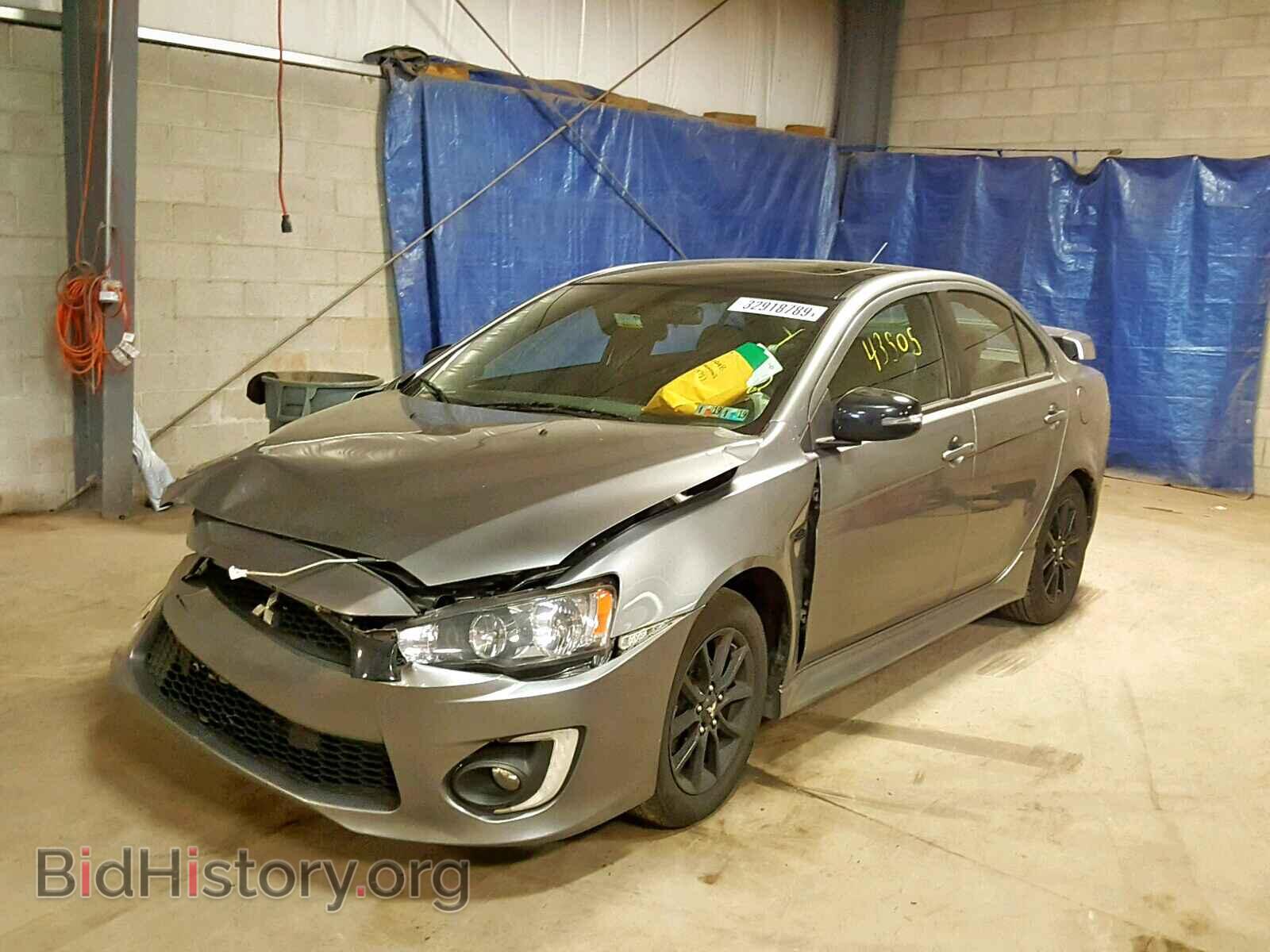 2017 MITSUBISHI LANCER - VIN: JA32U2FUXHU014302 - Фото 2
