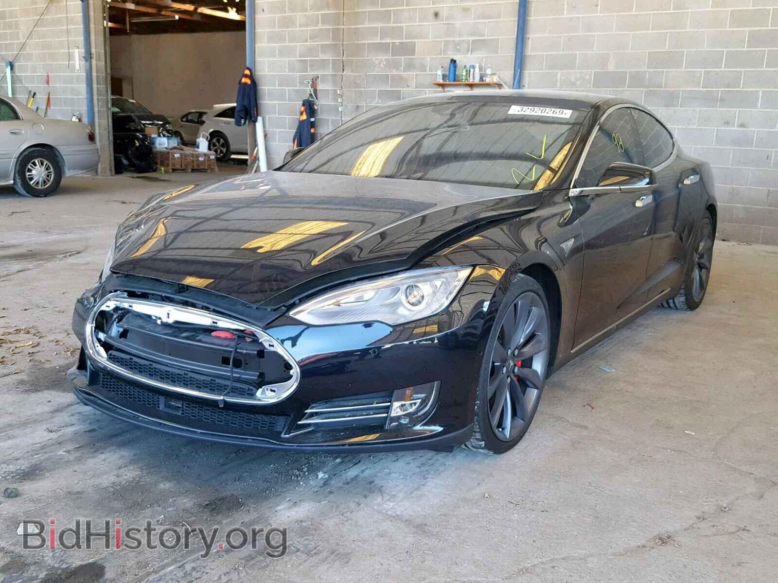 2015 TESLA MODEL S P9 - VIN: 5YJSA1V48FF100350 - Photo 2