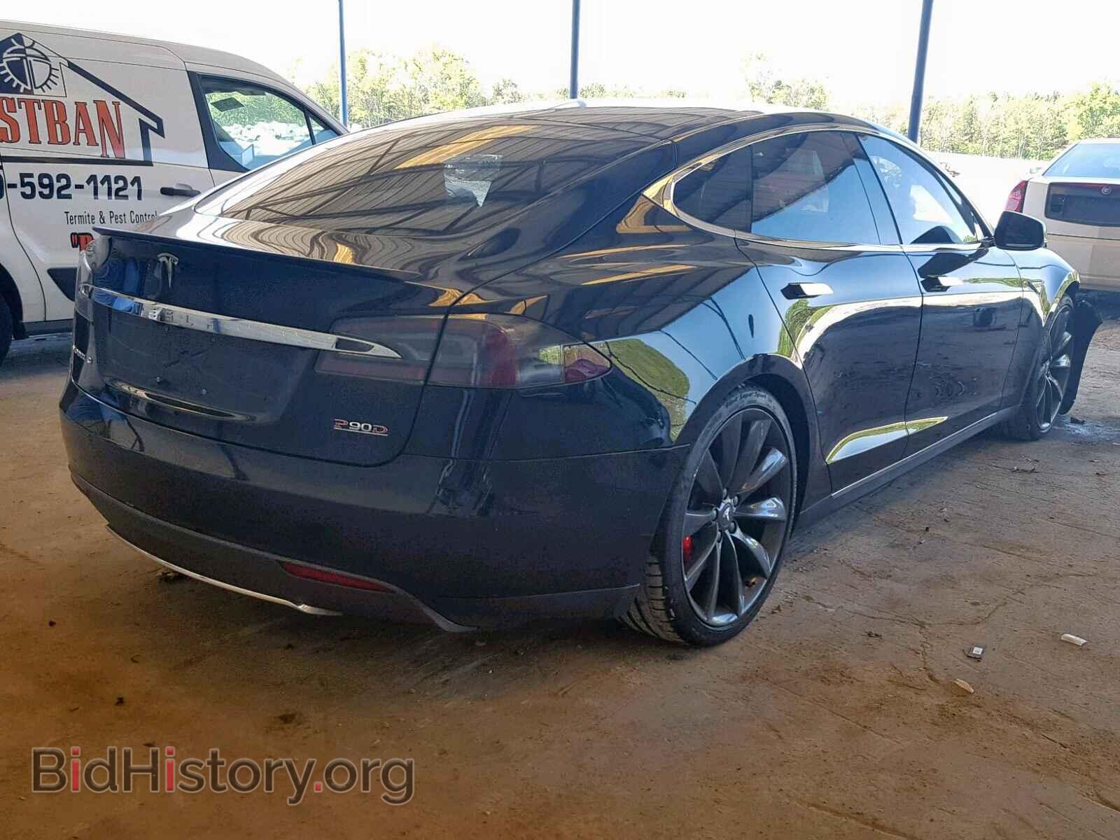 2015 TESLA MODEL S P9 - VIN: 5YJSA1V48FF100350 - Photo 4