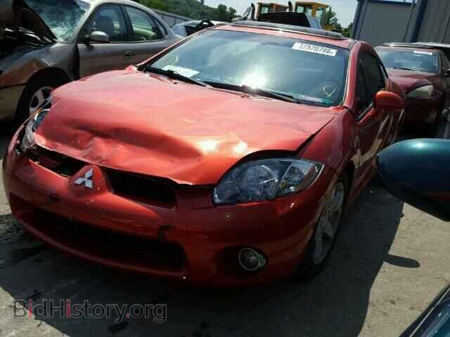 2006 MITSUBISHI ECLIPSE - VIN: 4A3AK24F96E026923 - Фото 2