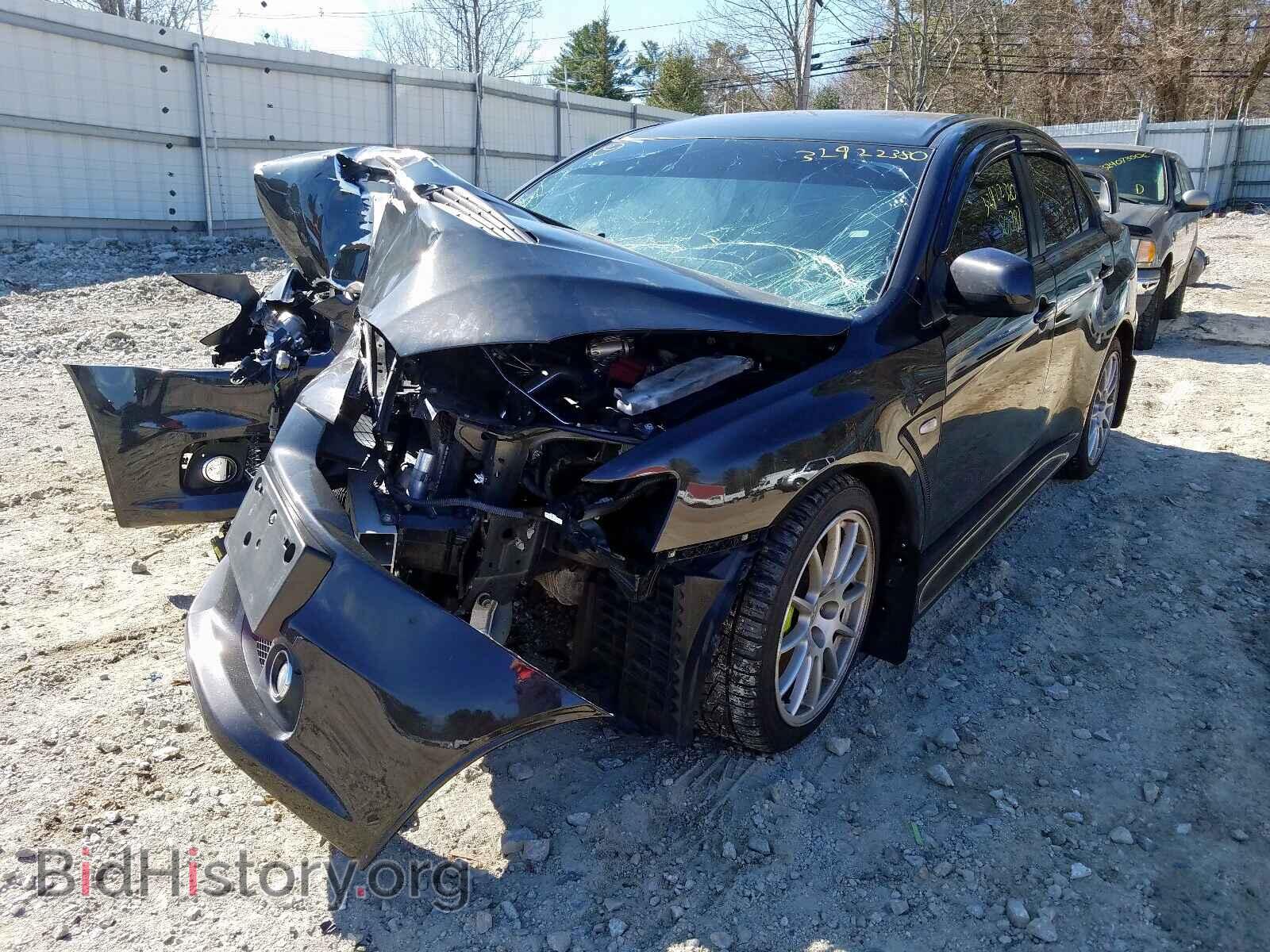 2014 MITSUBISHI EVO - VIN: JA32W8FVXEU014494 - Фото 2