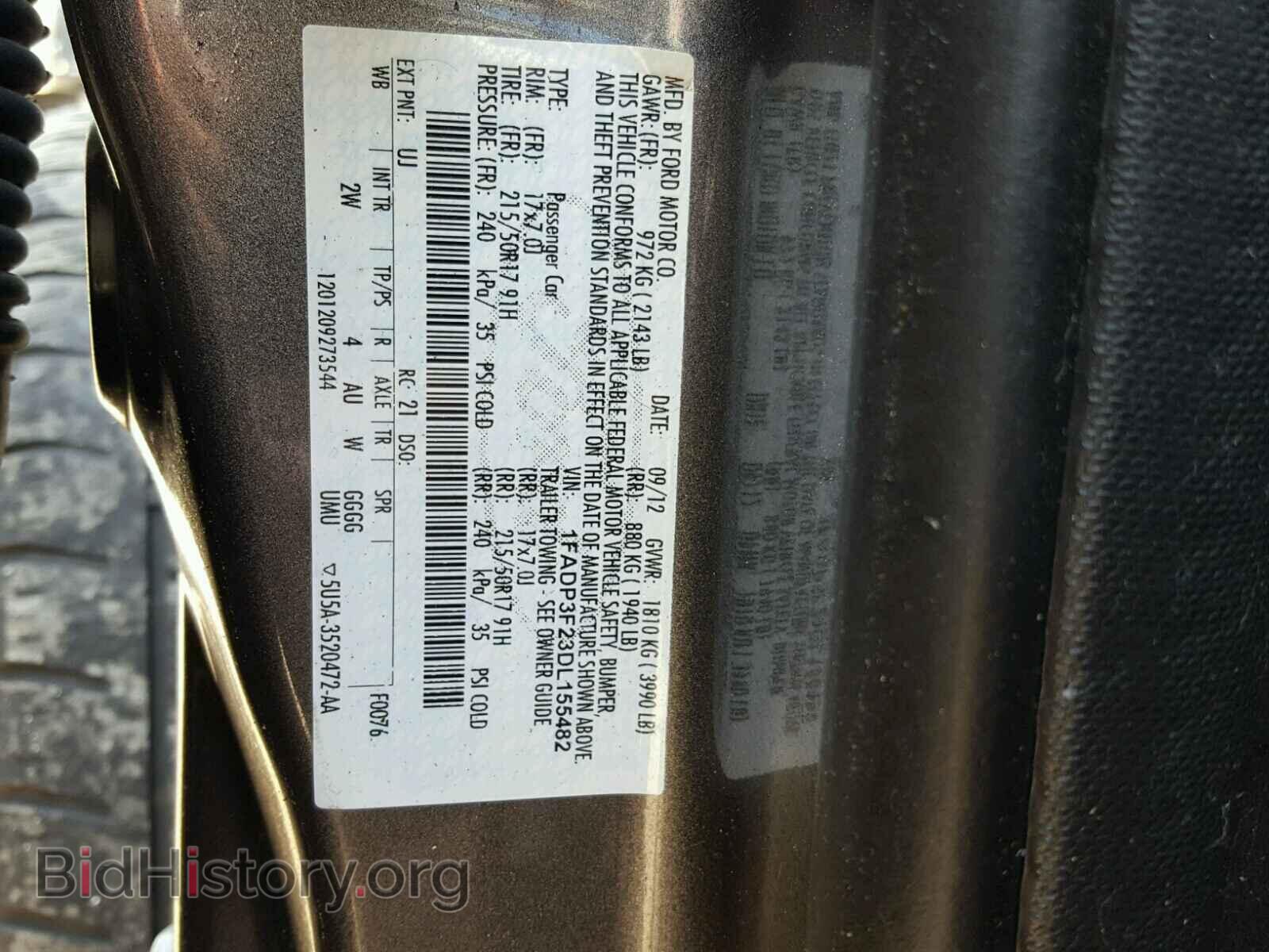2013 FORD FOCUS - VIN: 1FADP3F23DL155482 - Photo 10
