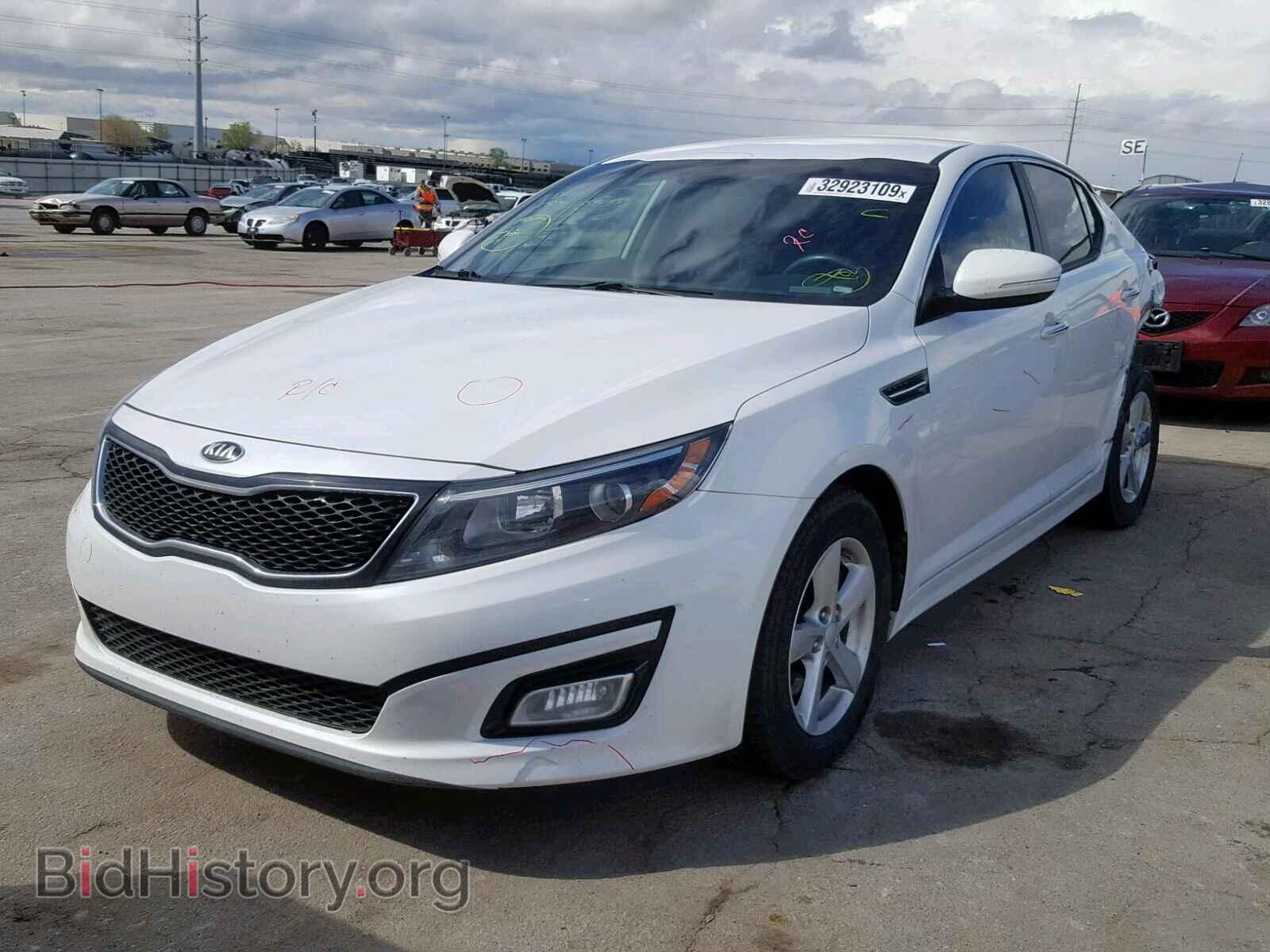 2015 KIA OPTIMA - VIN: KNAGM4A74F5660024 - Фото 2