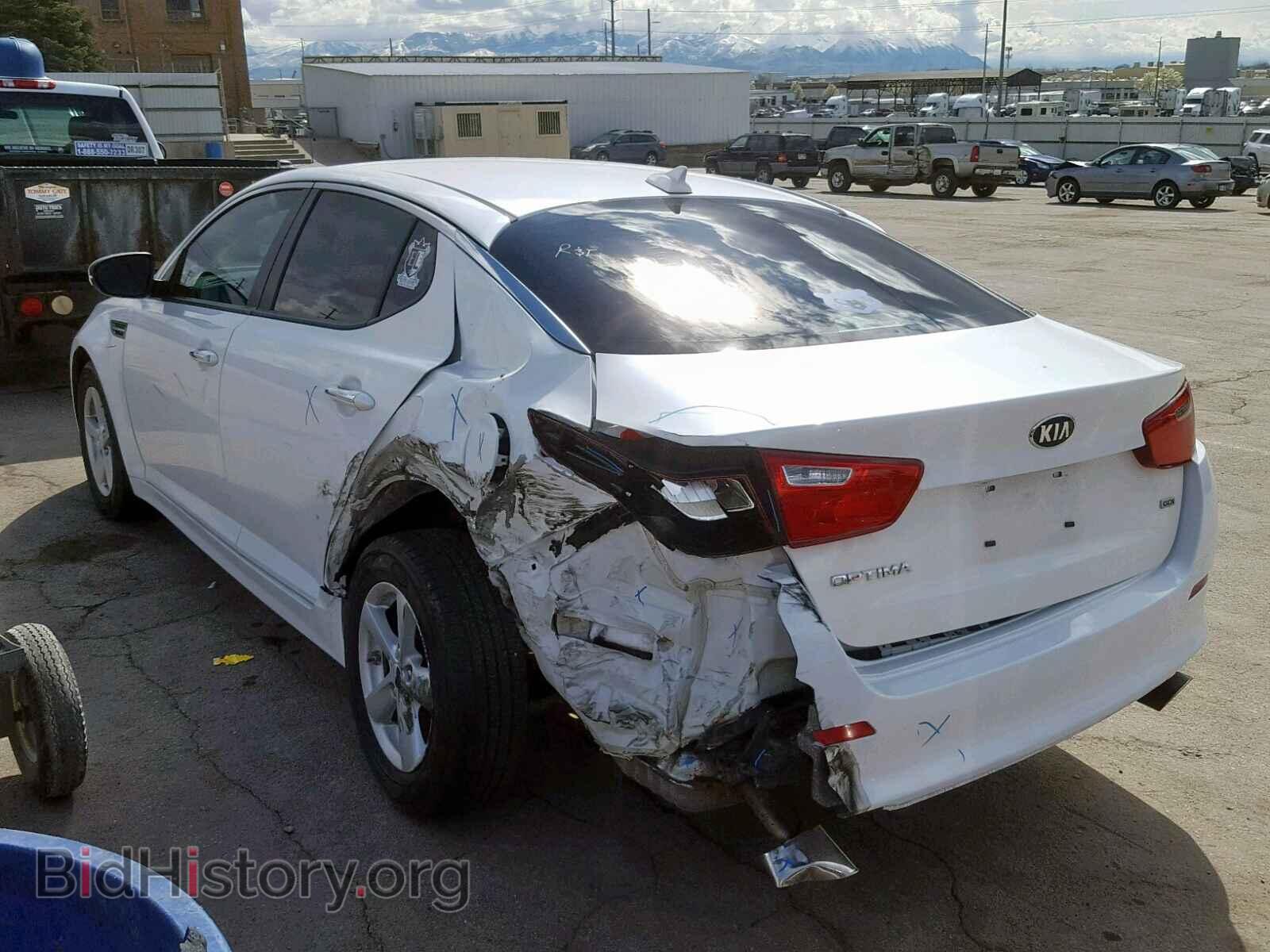 2015 KIA OPTIMA - VIN: KNAGM4A74F5660024 - Фото 3