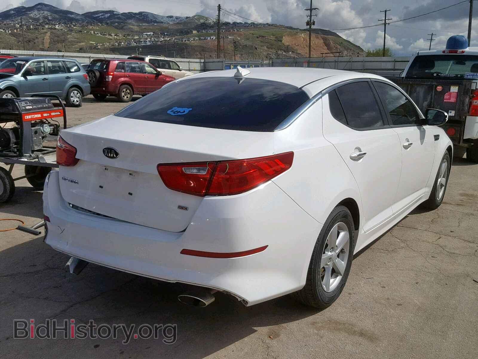 2015 KIA OPTIMA - VIN: KNAGM4A74F5660024 - Фото 4