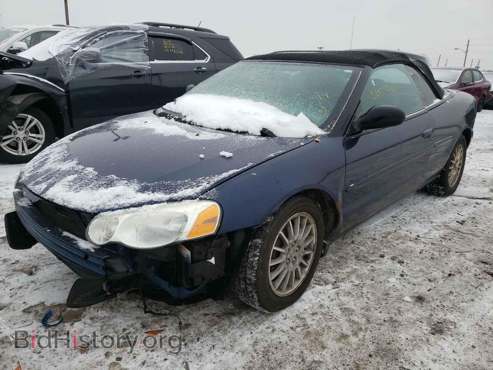 2006 CHRYSLER SEBRING - VIN: 1C3EL55R66N205954 - Фото 2