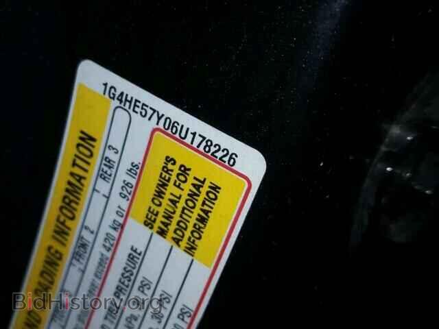 2006 BUICK LUCERNE - VIN: 1G4HE57Y06U178226 - Фото 10