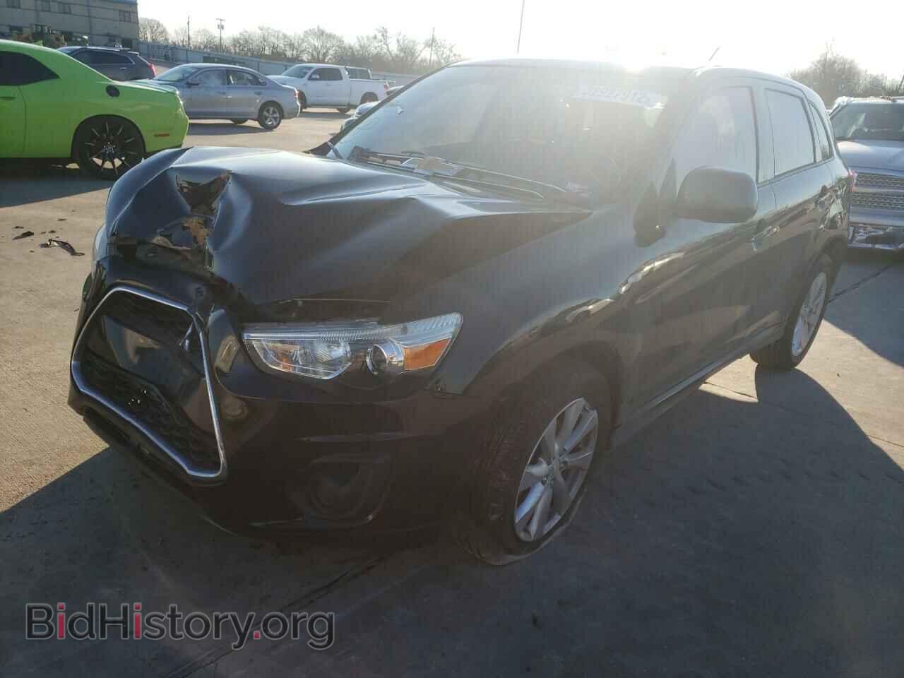 2014 MITSUBISHI OUTLANDER - VIN: 4A4AP3AU3EE009586 - Фото 2