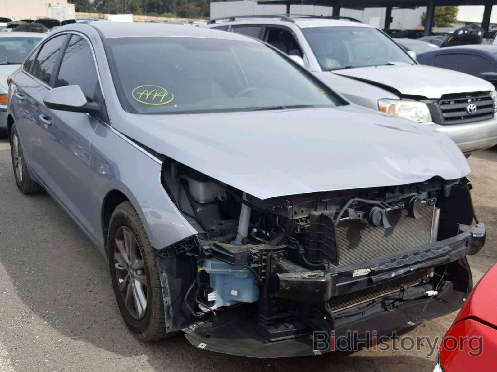 Photo 5NPE24AF4FH006552 - HYUNDAI SONATA 2015