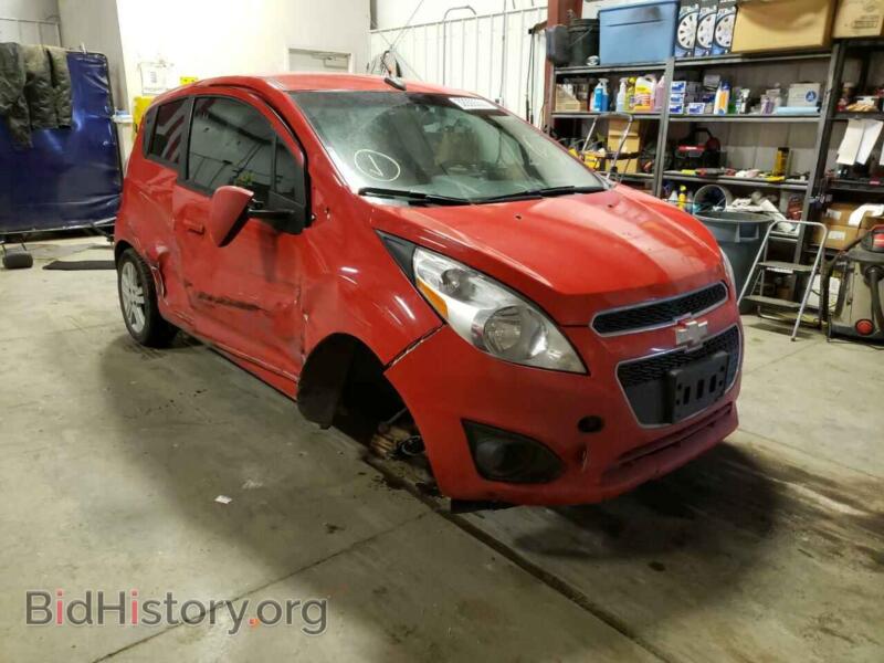 2014 Chevrolet SPARK Spark LS (VIN KL8CB6S92EC462855) — фото 1 из 10, Copart, повреждение: бок