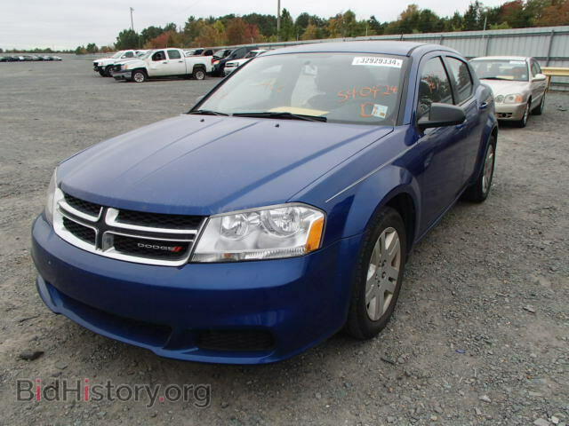 2013 DODGE AVENGER - VIN: 1C3CDZAB6DN540424 - Фото 2