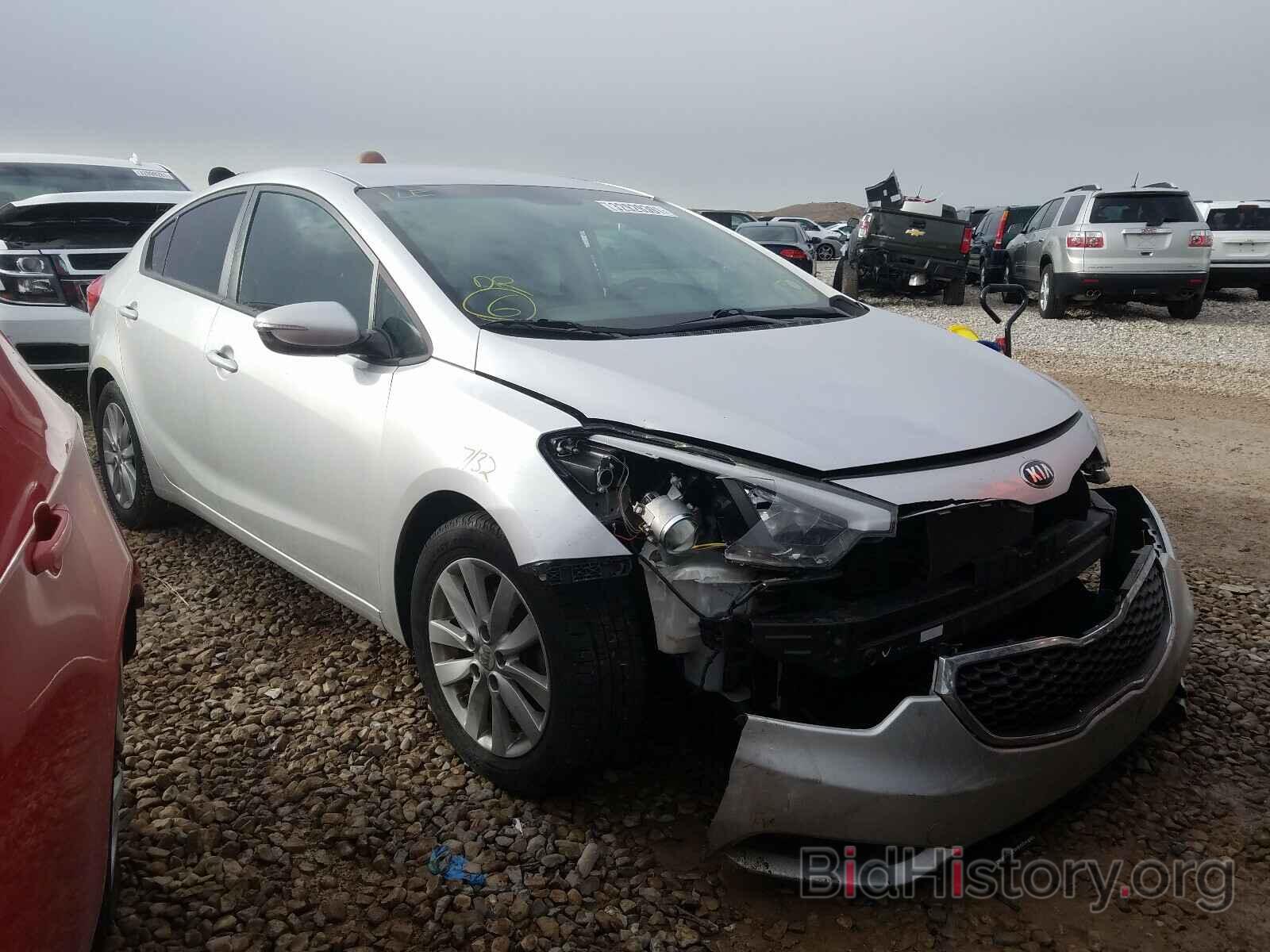 Photo KNAFX4A68G5554736 - KIA FORTE 2016