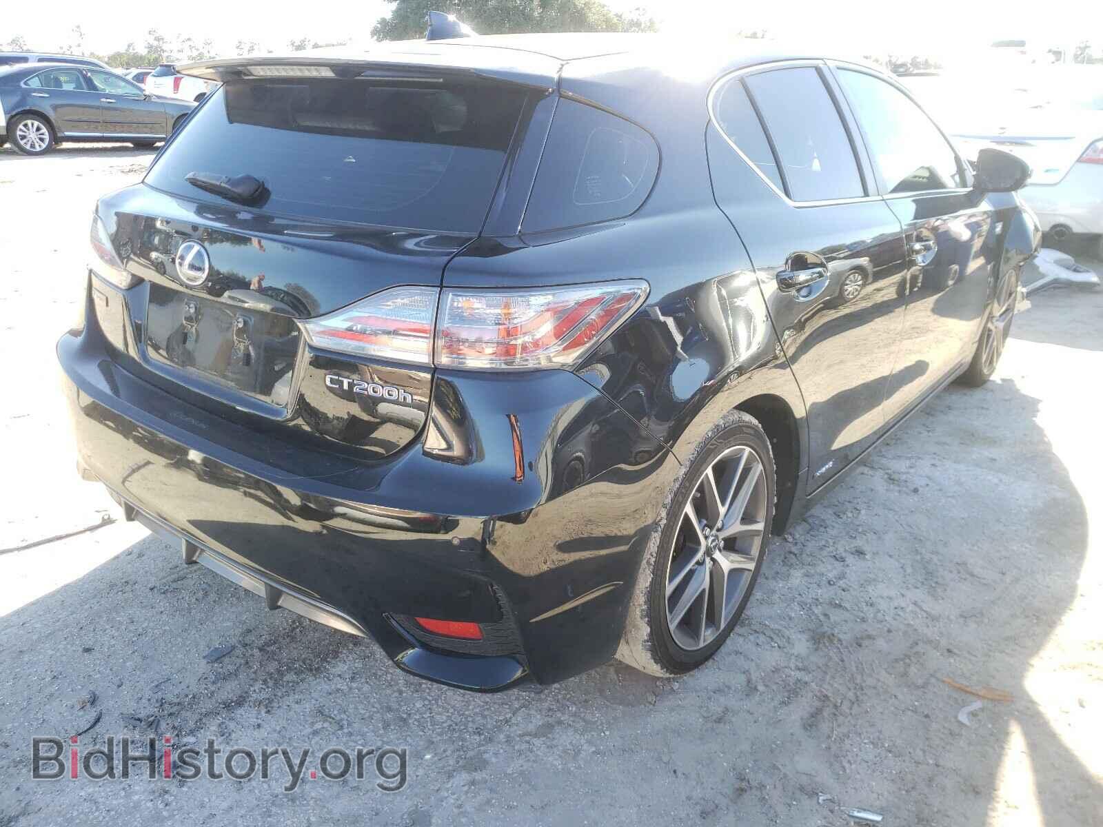 2016 LEXUS CT 200 - VIN: JTHKD5BH9G2267437 - Фото 4