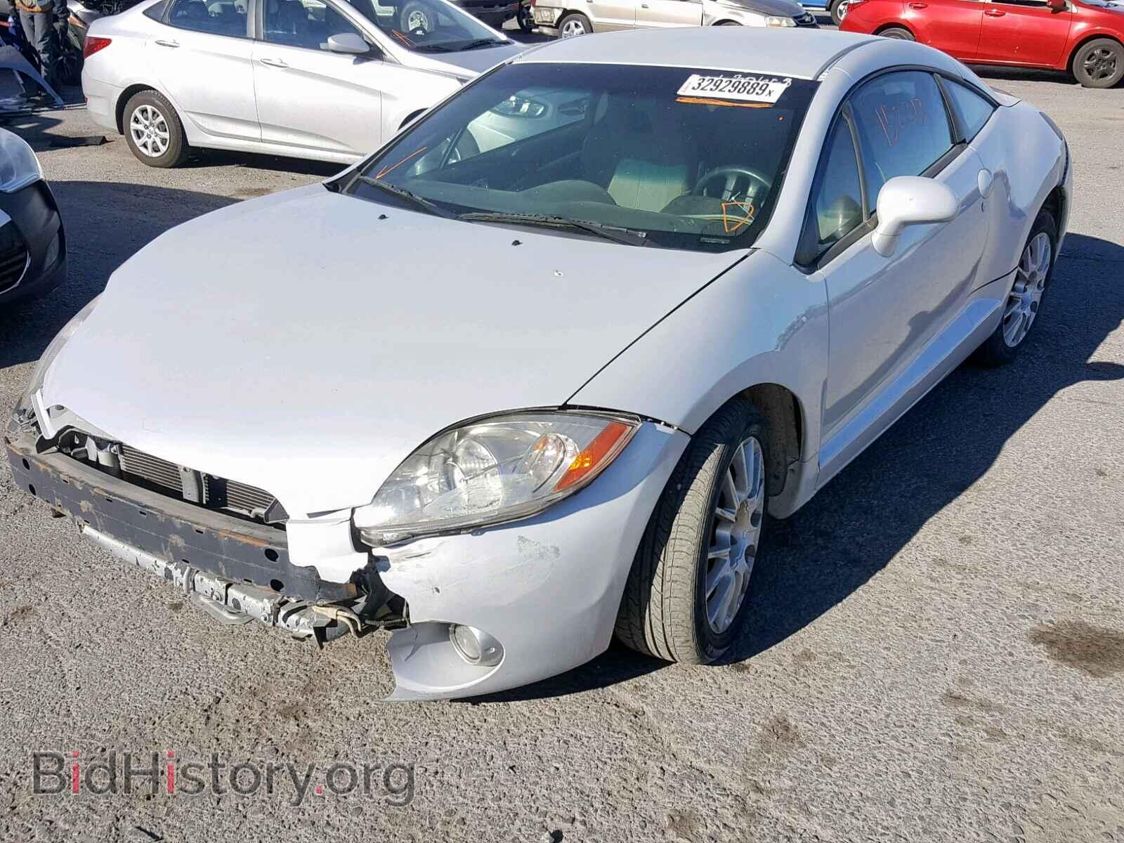 2006 MITSUBISHI ECLIPSE - VIN: 4A3AK34T26E017329 - Фото 2