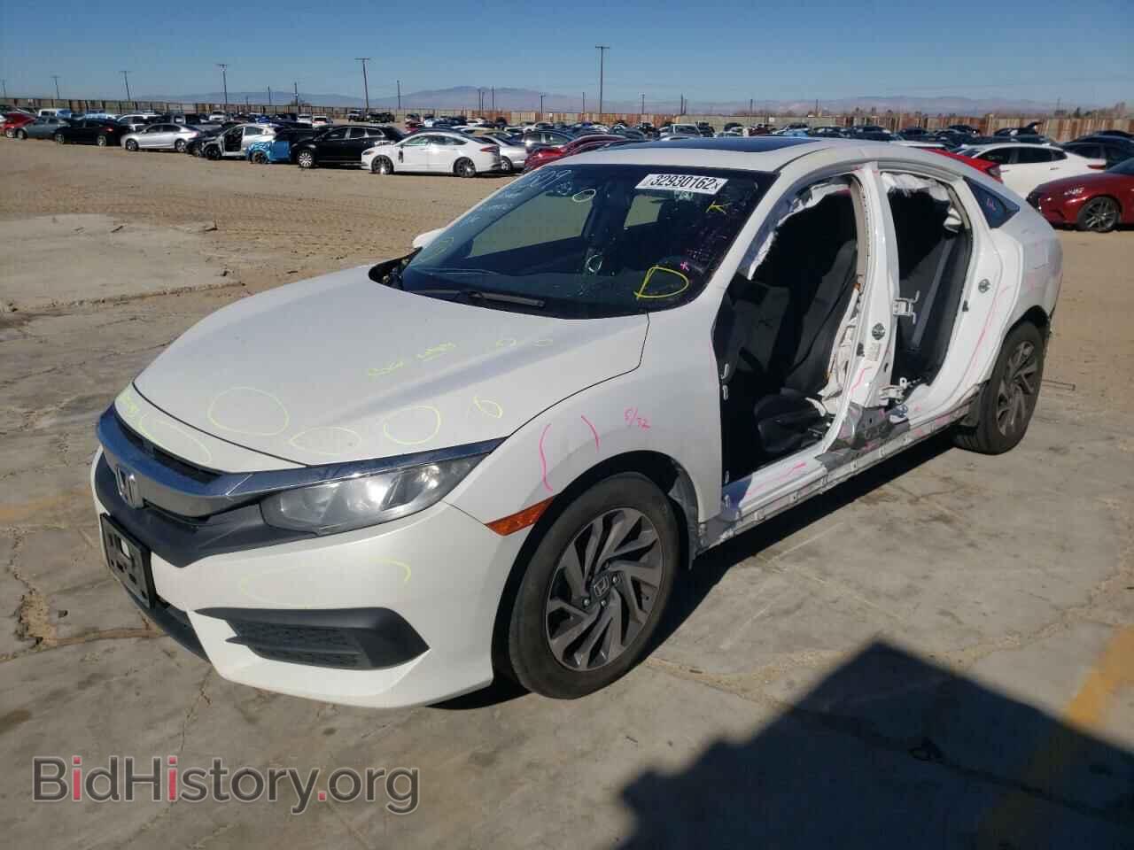 2016 HONDA CIVIC - VIN: 19XFC2F77GE201252 - Фото 2