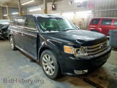 2011 Ford FLEX Flex Limit, black — VIN 2FMGK5DC8BBD20786, Copart