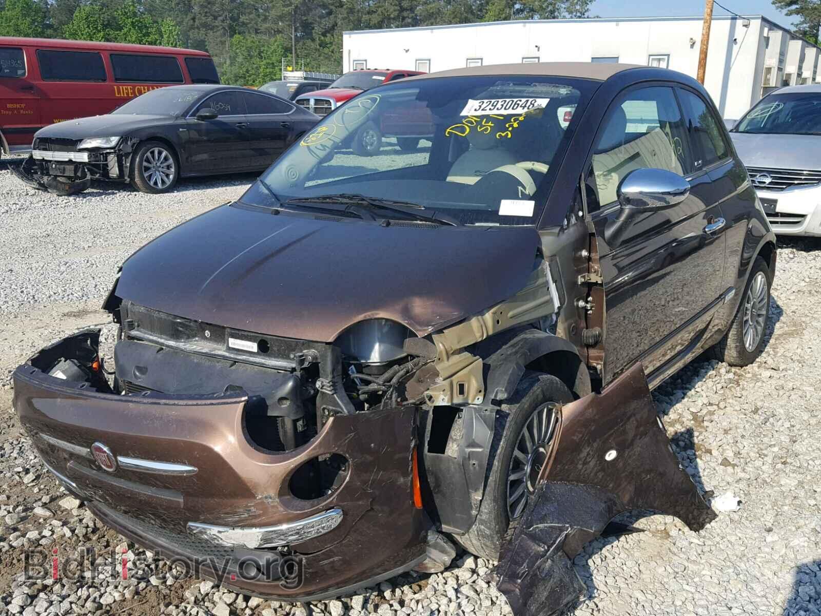 2012 FIAT 500 - VIN: 3C3CFFER9CT126830 - Фото 2