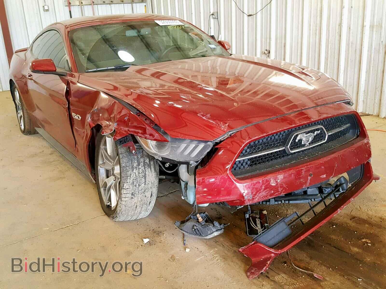 Photo 1FA6P8CF1F5430769 - FORD MUSTANG GT 2015
