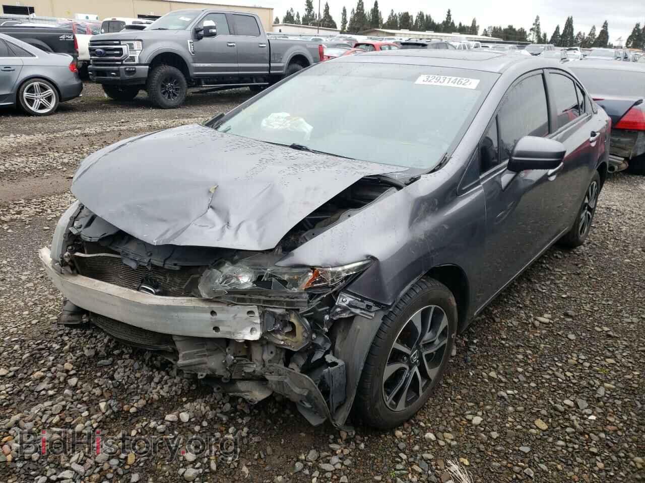 2015 HONDA CIVIC - VIN: 2HGFB2F80FH524087 - Фото 2