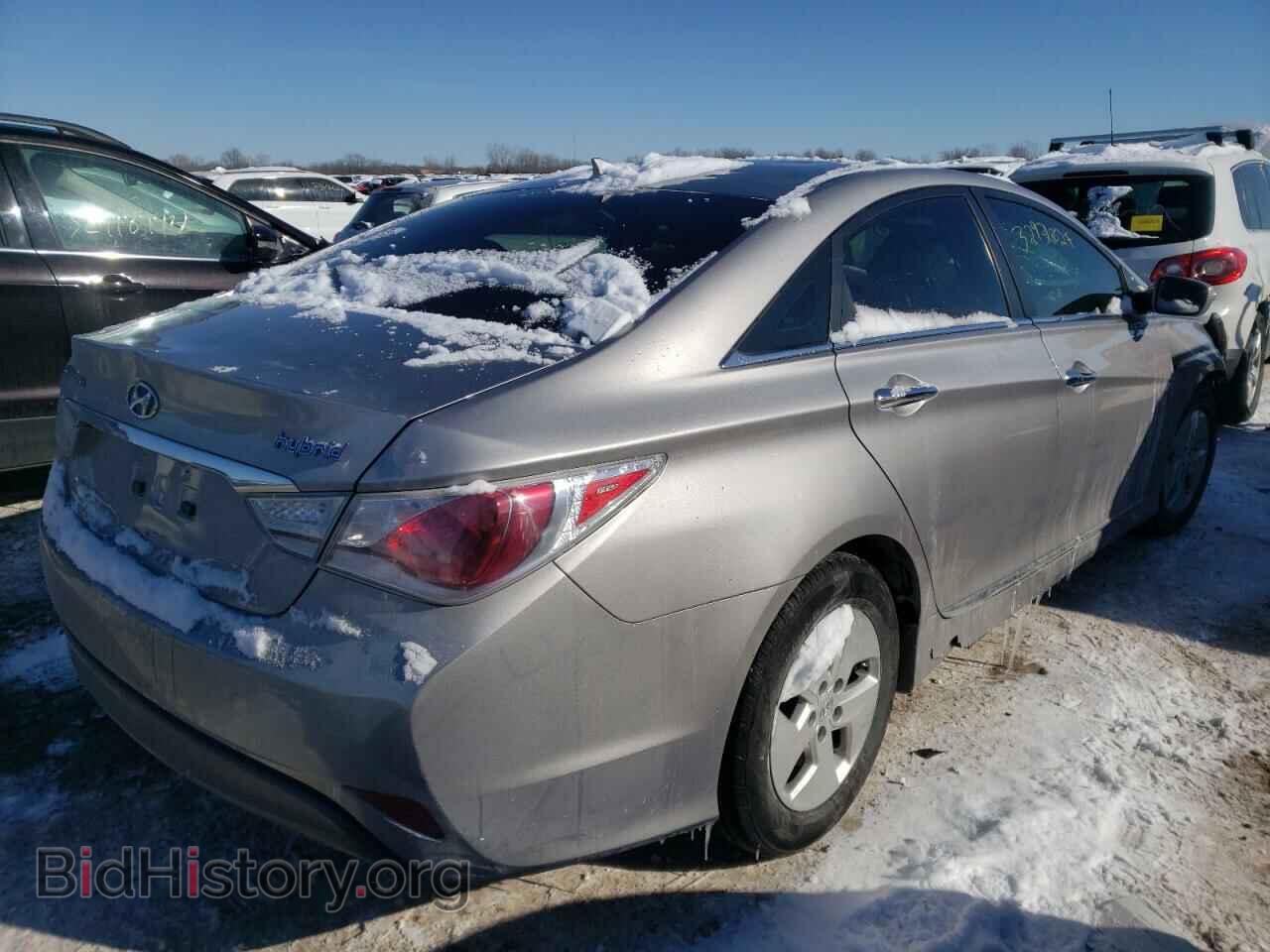 2012 HYUNDAI SONATA - VIN: KMHEC4A41CA036277 - Фото 4
