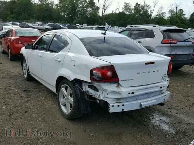 2013 DODGE AVENGER - VIN: 1C3CDZCB0DN680496 - Фото 3