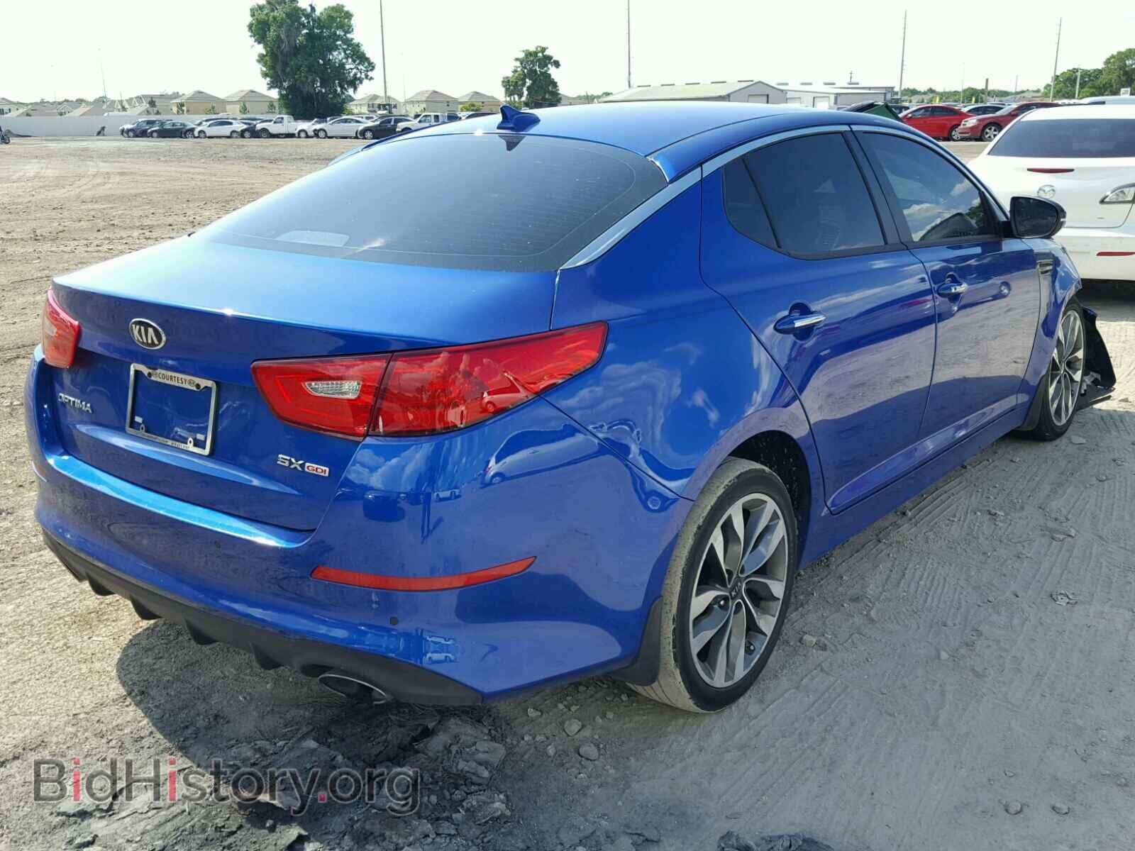 2015 KIA OPTIMA - VIN: 5XXGR4A77FG416822 - Фото 4