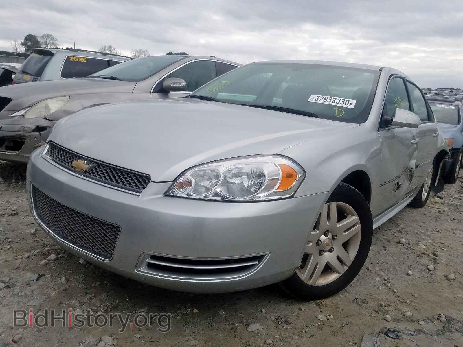 2012 CHEVROLET IMPALA - VIN: 2G1WG5E37C1281849 - Фото 2