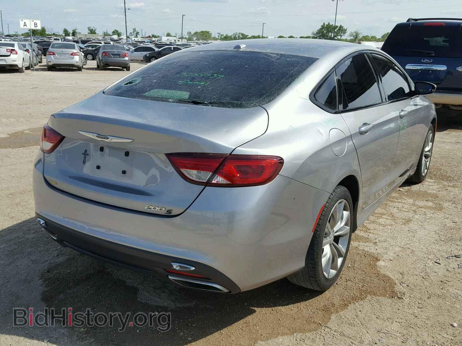 2015 CHRYSLER 200 - VIN: 1C3CCCBB0FN578751 - Фото 4