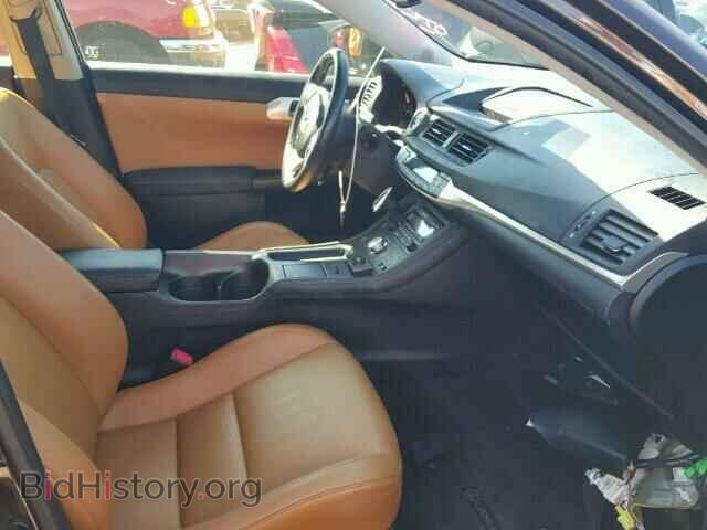 2012 LEXUS CT 200 - VIN: JTHKD5BH9C2056359 - Фото 5