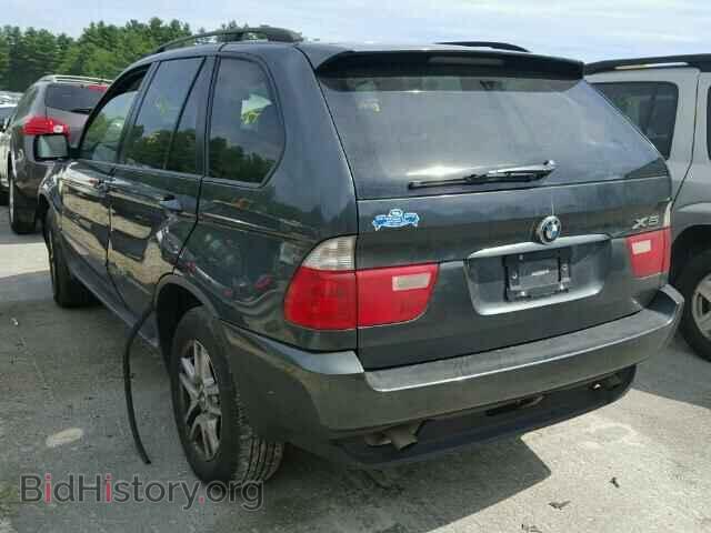 2005 BMW X5 - VIN: 5UXFA13525LY01523 - Фото 3