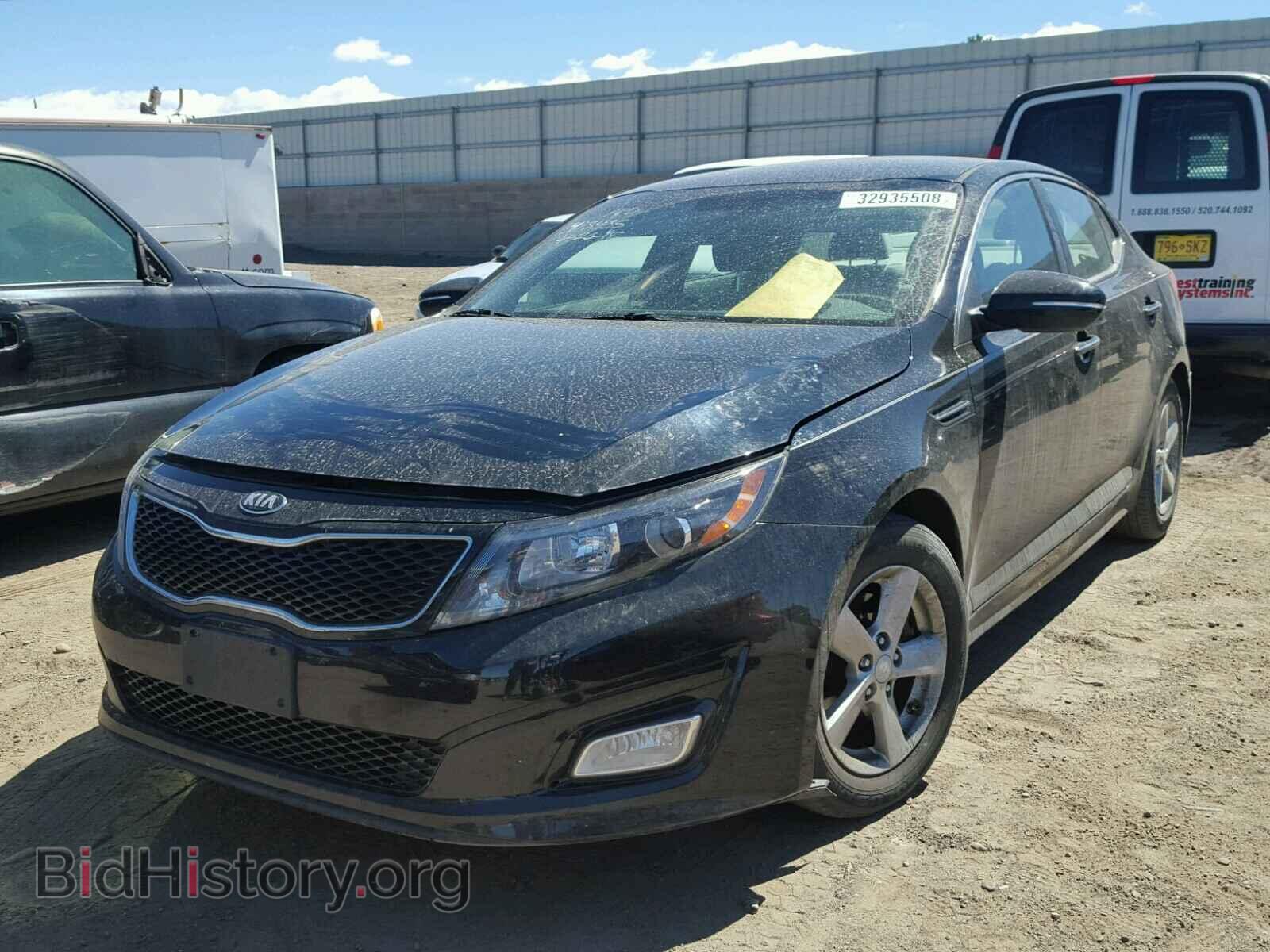 2014 KIA OPTIMA - VIN: 5XXGM4A74EG331272 - Фото 2
