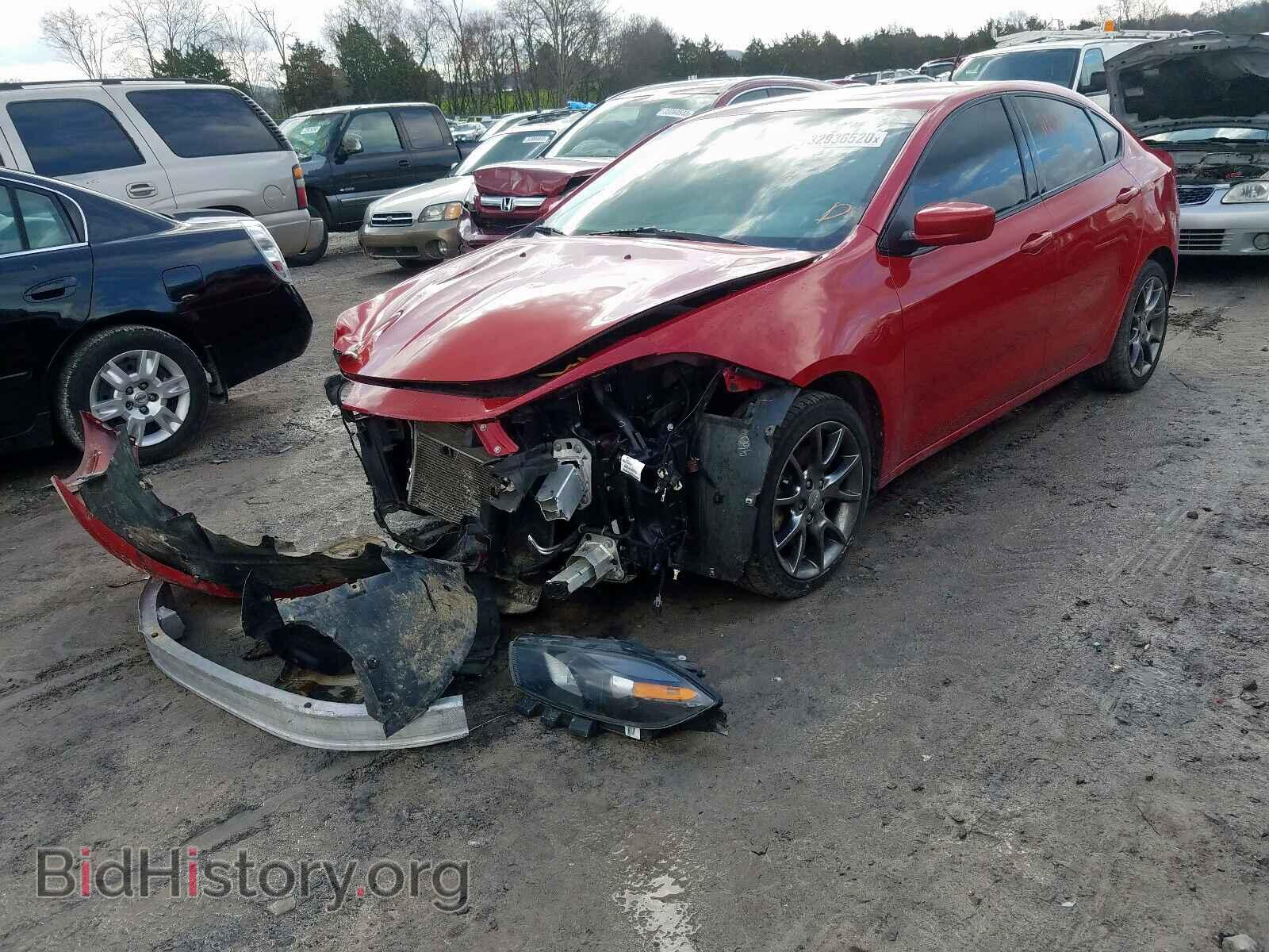 2013 DODGE DART - VIN: 1C3CDFBA3DD342846 - Фото 2