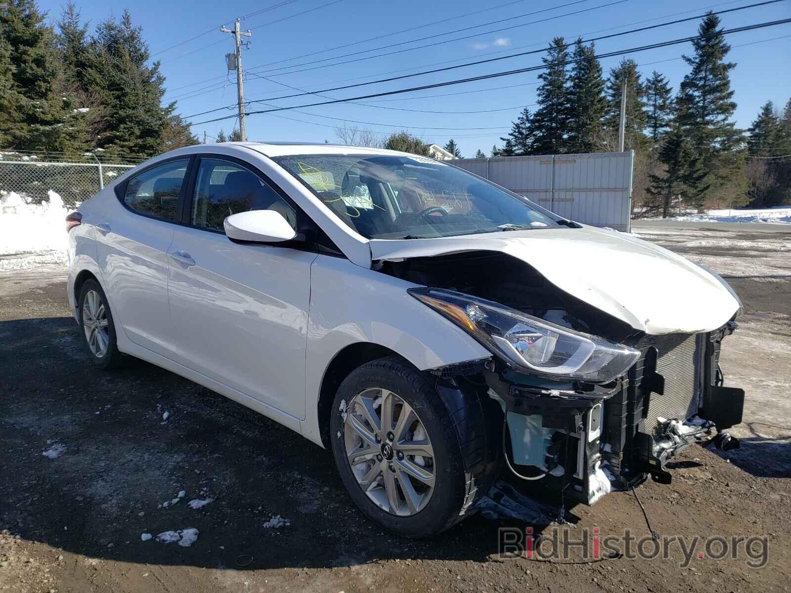 Photo KMHDH4AE8GU607869 - HYUNDAI ELANTRA 2016