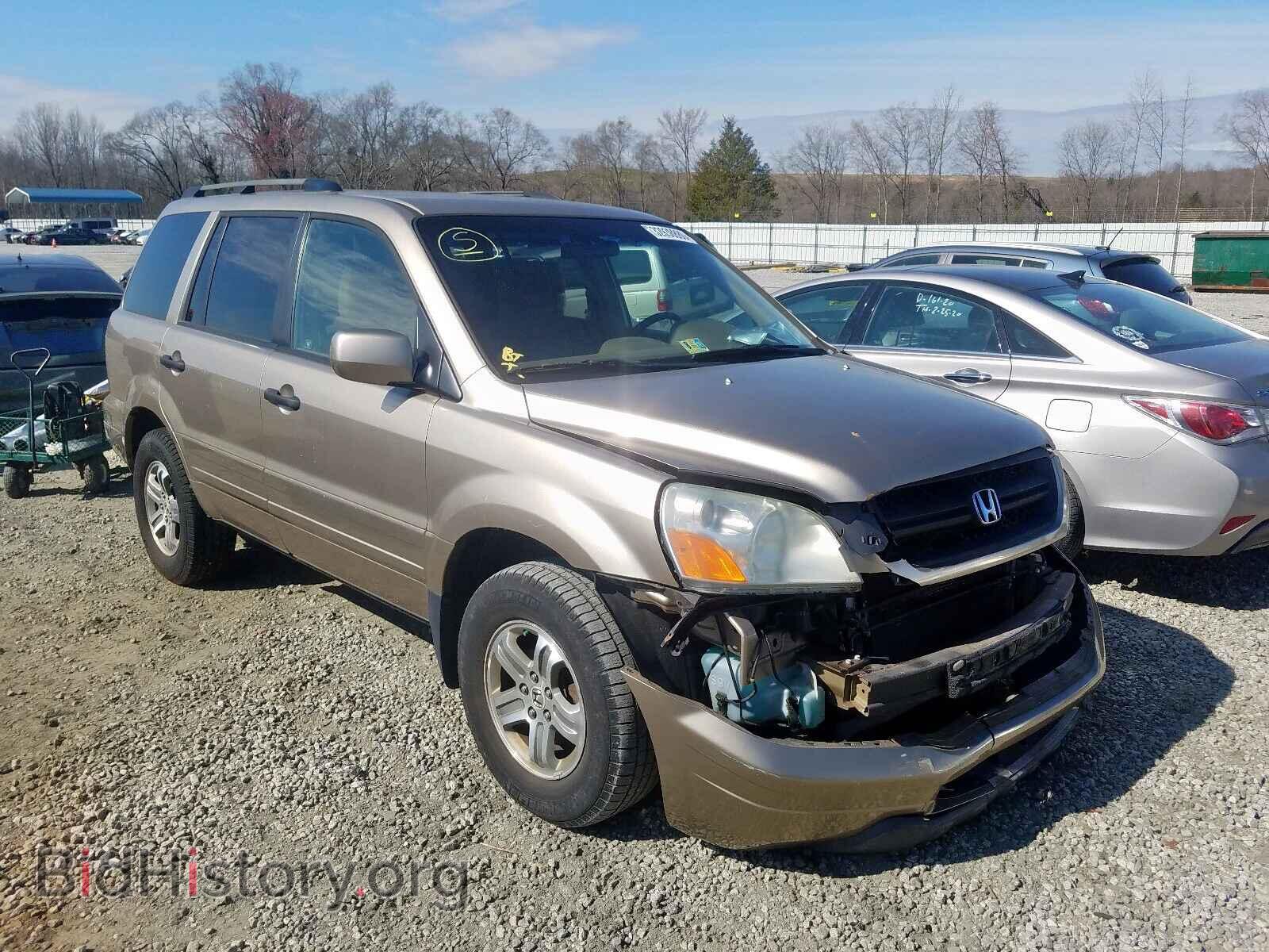 Фотография 5FNYF18415B052843 - HONDA PILOT EX 2005