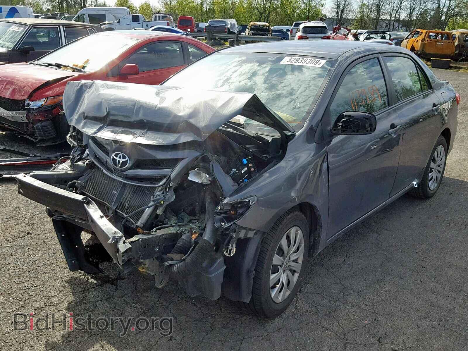 2012 TOYOTA COROLLA BA - VIN: 2T1BU4EEXCC823635 - Фото 2