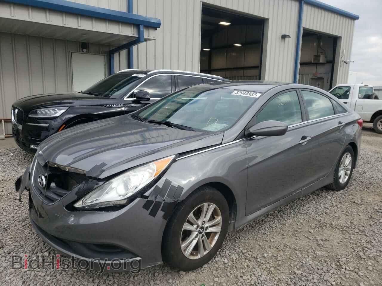 2014 HYUNDAI SONATA - VIN: 5NPEB4AC7EH878096 - Фото 2
