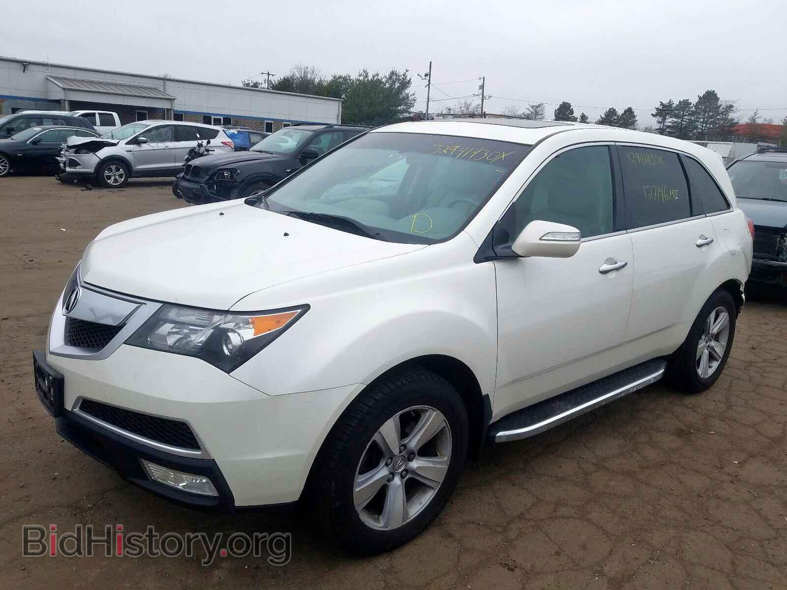 2011 ACURA MDX - VIN: 2HNYD2H42BH511325 - Фото 2