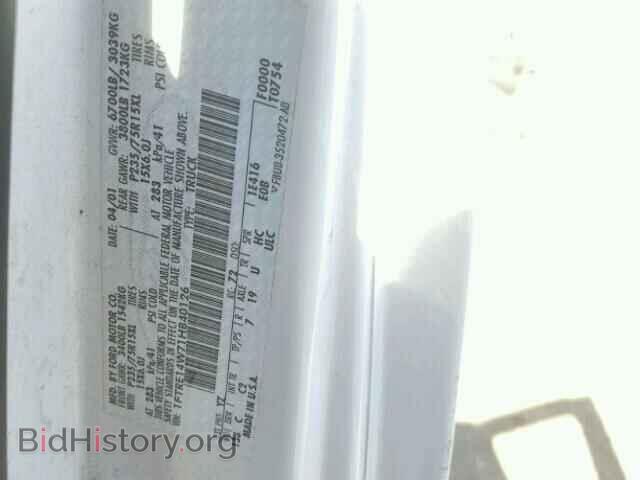 2001 FORD ECONOLINE - VIN: 1FTRE14W71HB40126 - Photo 10