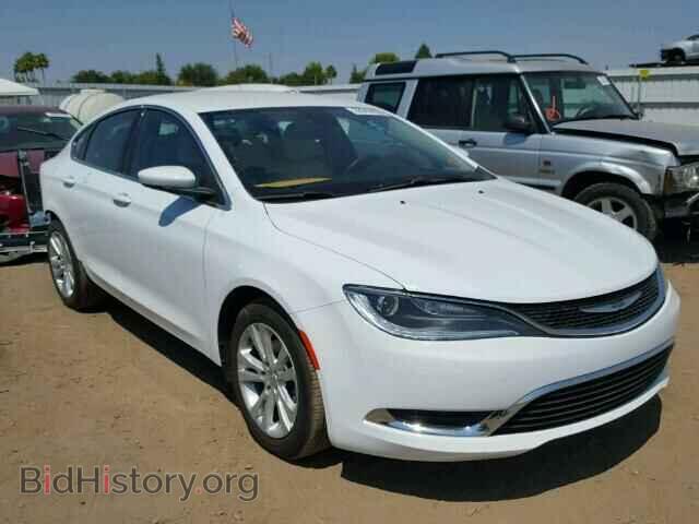 Фотография 1C3CCCAB6GN179281 - CHRYSLER 200 2016