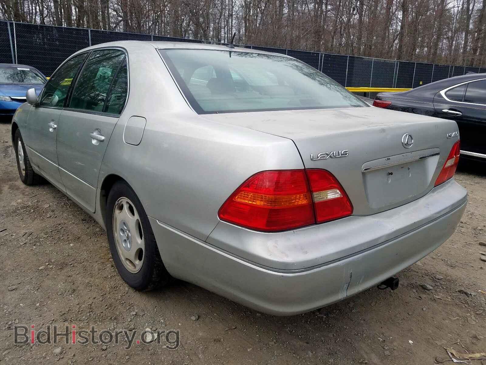 2001 LEXUS LS430 - VIN: JTHBN30F610004716 - Фото 3