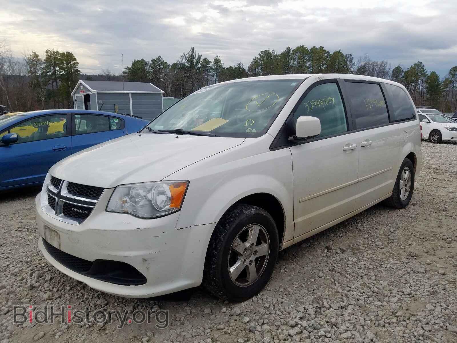 2012 DODGE CARAVAN - VIN: 2C4RDGCG5CR168207 - Фото 2