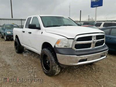 2017 RAM 1500 ST, белый — VIN 1C6RR7FT2HS722293, Copart