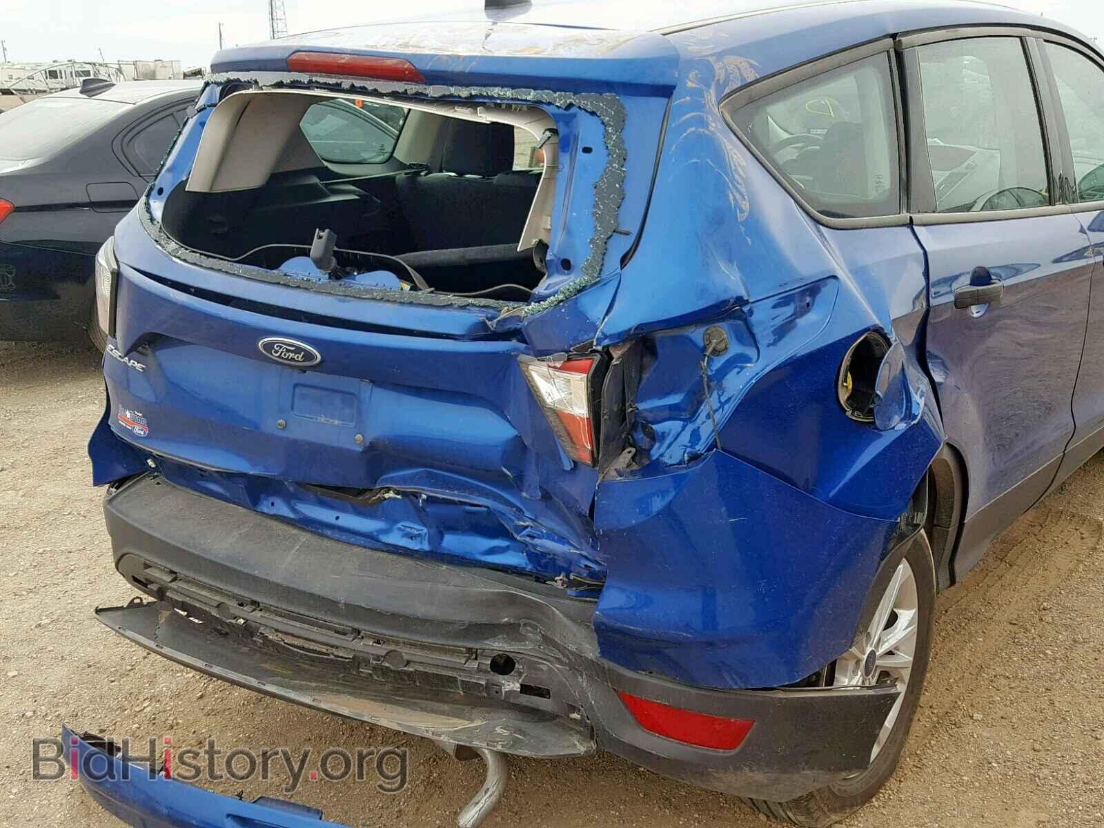 2017 FORD ESCAPE S - VIN: 1FMCU0F73HUE35147 - Фото 9