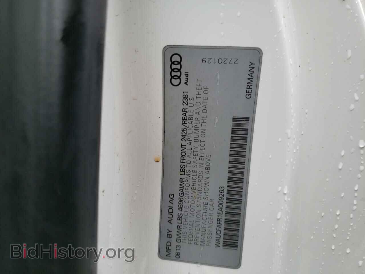 2014 AUDI A5 - VIN: WAUCFAFR1EA009263 - Photo 10