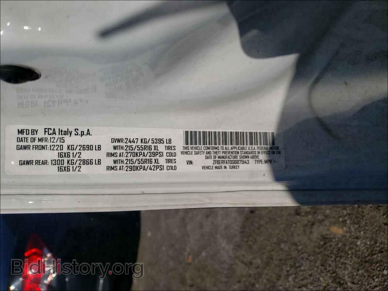 2016 RAM PROMASTER - VIN: ZFBERFAT0G6B75143 - Photo 10