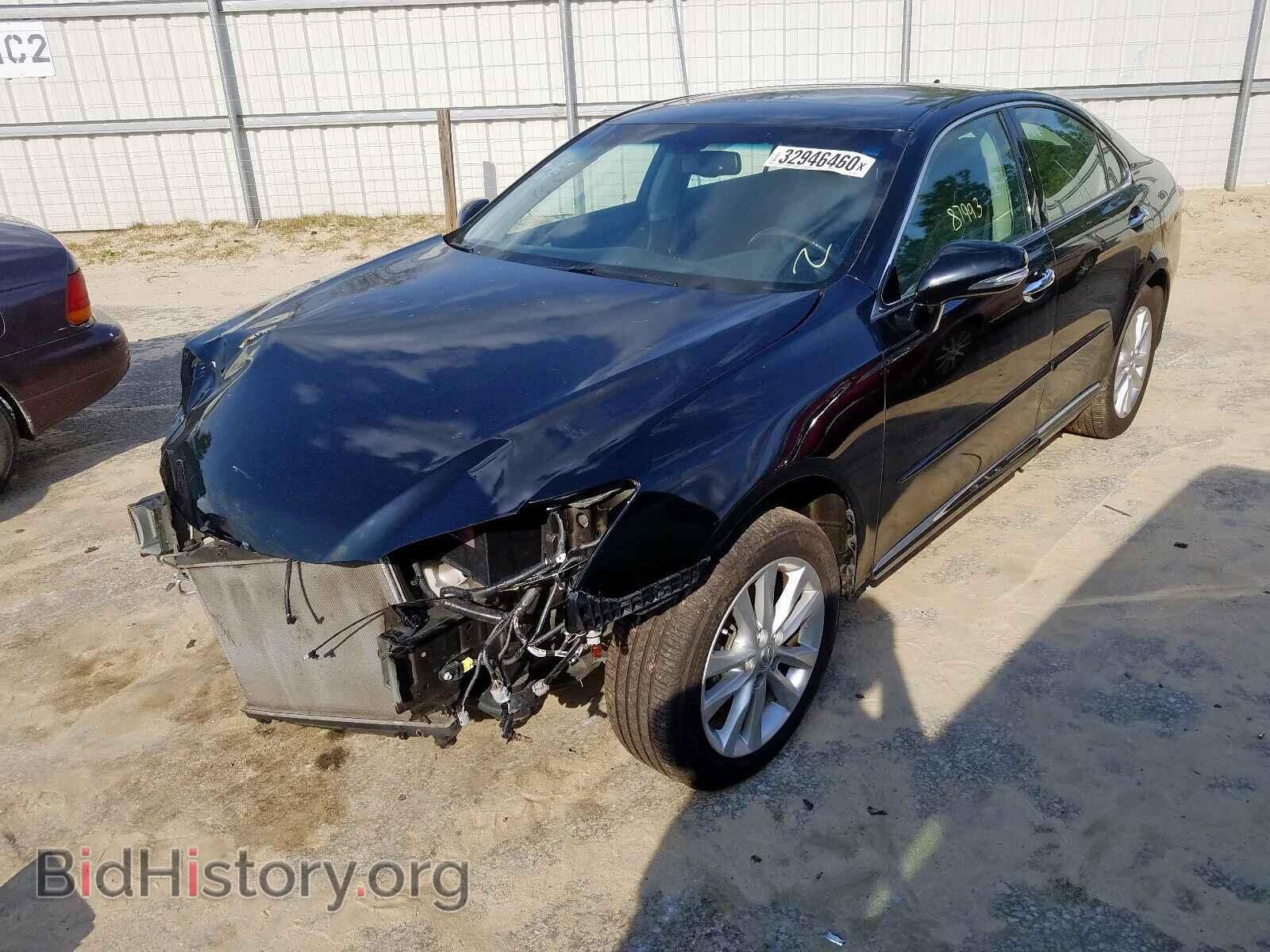 2011 LEXUS ES350 - VIN: JTHBK1EG9B2435667 - Фото 2