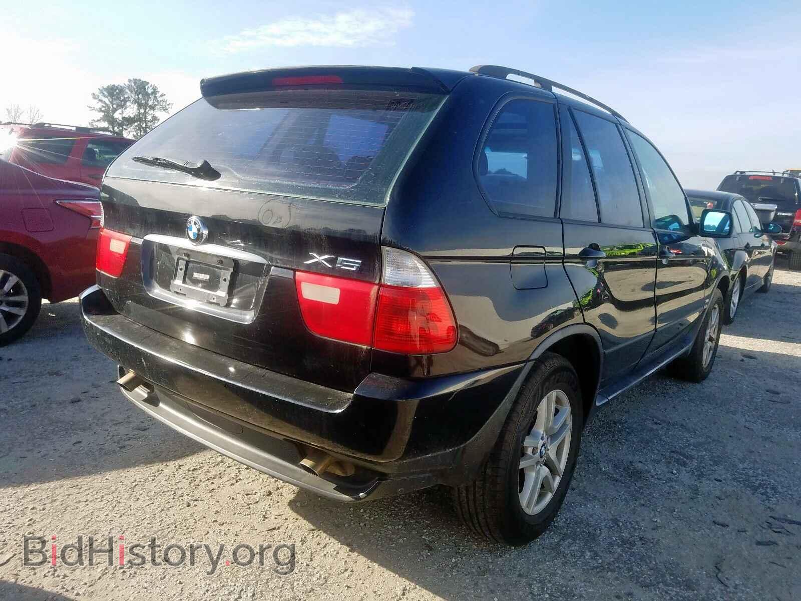2005 BMW X5 - VIN: 5UXFA13575LY15613 - Фото 4
