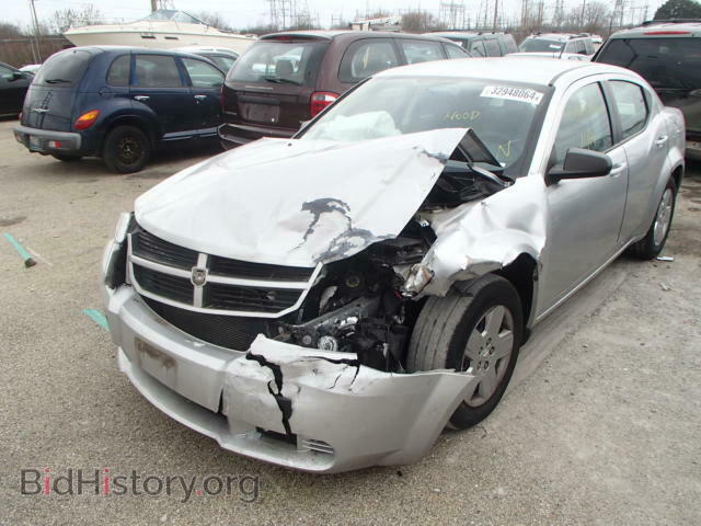 2008 DODGE AVENGER - VIN: 1B3LC46K58N116332 - Фото 2