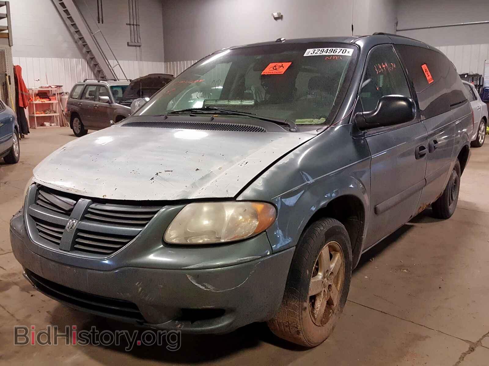 2007 DODGE CARAVAN - VIN: 1D4GP24RX7B191510 - Фото 2