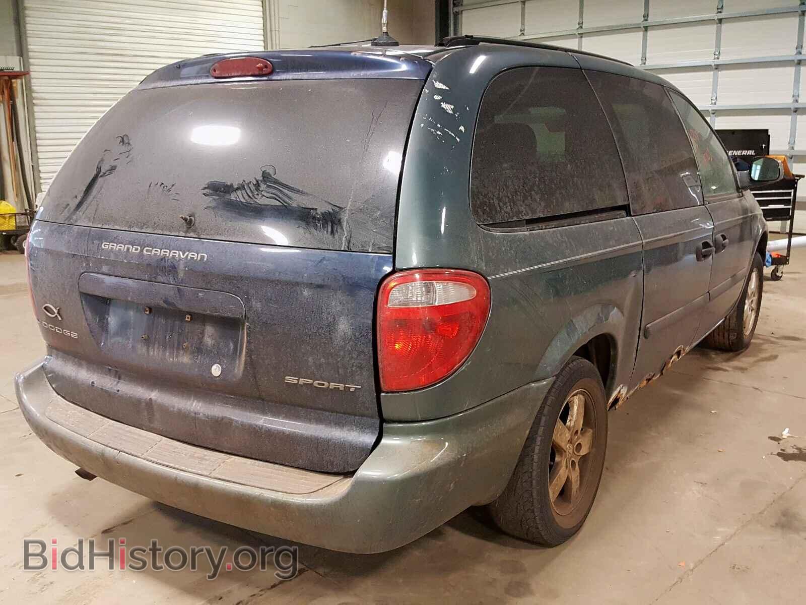 2007 DODGE CARAVAN - VIN: 1D4GP24RX7B191510 - Фото 4
